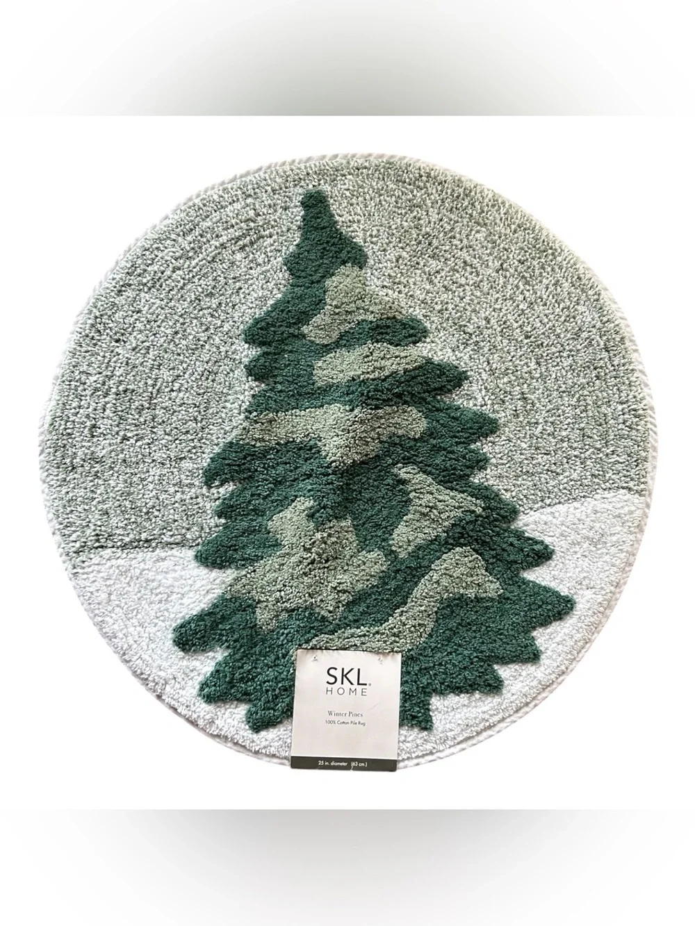 SKL Home Winter Pines Round Rug